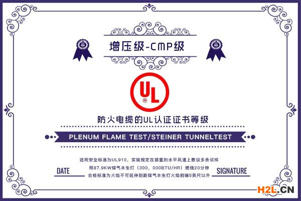 增壓級防火電纜的UL認證證書.jpg