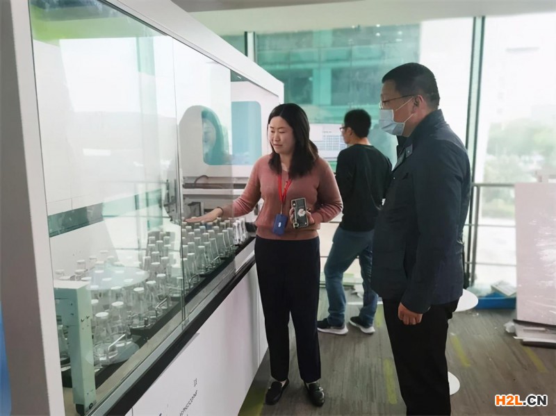 跟進檢驗檢測信息化動態，謀求行業新發展——周琦副秘書長一行調研上海匯像科技有限公司 