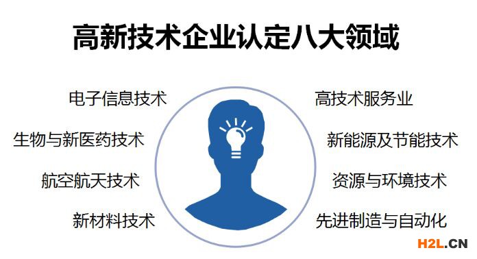 高新技術(shù)企業(yè)認(rèn)定中企業(yè)應(yīng)屬的八大領(lǐng)域細(xì)化到哪些行業(yè)