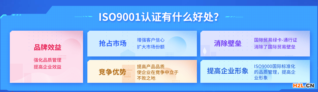 成都ISO9001質(zhì)量管理認證環(huán)保