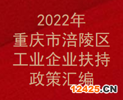 2022年重慶市涪陵區工業企業扶持政策匯編(圖1)