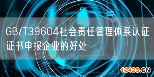 GB/T39604社會(huì)責(zé)任管理體系認(rèn)證證書(shū)申報(bào)企業(yè)的好處(10)