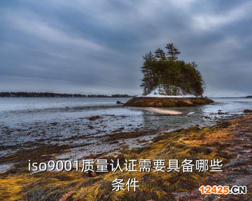 iso9001質量認證需要具備哪些條件