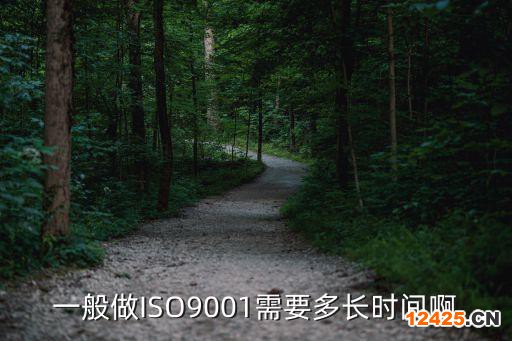 一般做ISO9001需要多長時間啊